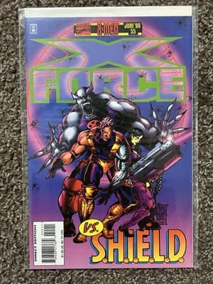 X-Force #51 - 55 (1996 Marvel) Lot Of 5 - 1 KEY ISSUE MELTDOWN - Shatterstar - Thumbnail 6