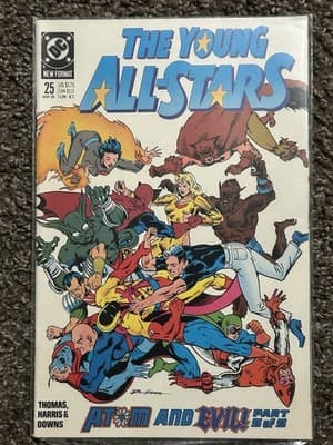 Young All-Stars #21 - 25 (1988-89 DC)| Roy Thomas - Five Part Story Atom & Evil - Thumbnail 6
