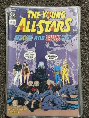 Young All-Stars #21 - 25 (1988-89 DC)| Roy Thomas - Five Part Story Atom & Evil - Thumbnail 2