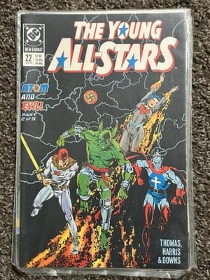Young All-Stars #21 - 25 (1988-89 DC)| Roy Thomas - Five Part Story Atom & Evil - Thumbnail 3