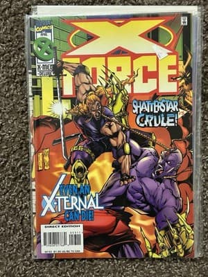X-Force #51 - 55 (1996 Marvel) Lot Of 5 - 1 KEY ISSUE MELTDOWN - Shatterstar - Thumbnail 4