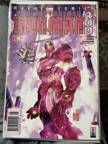 Lot Of 5 The Invincible Iron Man 3rd Series #52 - 56 (1998 Marvel) 2 KEYS - Thumbnail 8