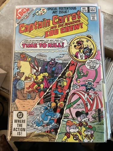 Lot Of 12 Captain Carrot and His Amazing Zoo Crew #8 - 19 (1983 DC) - Thumbnail 4