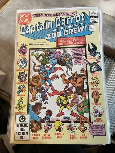 Lot Of 12 Captain Carrot and His Amazing Zoo Crew #8 - 19 (1983 DC) - Thumbnail 10