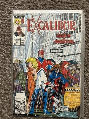 Excalibur #3, 6, 7, 8 (1988 Marvel) Lot Of 4 - Inferno - Juggernaut - Thumbnail 5