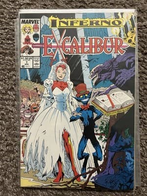 Excalibur #3, 6, 7, 8 (1988 Marvel) Lot Of 4 - Inferno - Juggernaut - Thumbnail 4
