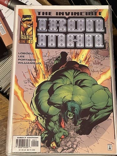 Lot of 11 Invincible Iron Man 2nd Series #2, 4 - 13 (1996 Marvel) - Thumbnail 3