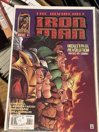 Lot of 11 Invincible Iron Man 2nd Series #2, 4 - 13 (1996 Marvel) - Thumbnail 6