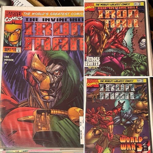 Lot of 11 Invincible Iron Man 2nd Series #2, 4 - 13 (1996 Marvel) - Thumbnail 2