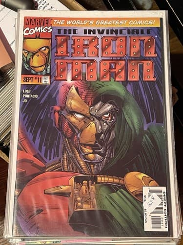 Lot of 11 Invincible Iron Man 2nd Series #2, 4 - 13 (1996 Marvel) - Thumbnail 11