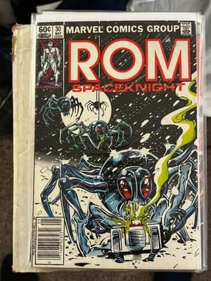 Marvel ROM Spaceknight Comics Lot 5 Issues 17 24 25 27 30 Guest Stars Nova X-Men - Thumbnail 5