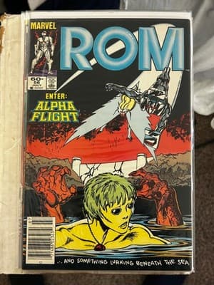 Marvel ROM Spaceknight Comic Lot Issues 55 56 57 58 59 Bagged Boarded Set of 5 - Thumbnail 3
