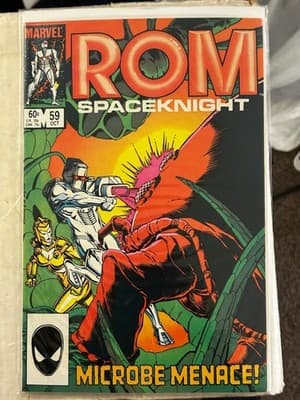 Marvel ROM Spaceknight Comic Lot Issues 55 56 57 58 59 Bagged Boarded Set of 5 - Thumbnail 6