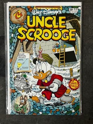 Walt Disney Uncle Scrooge Comic Lot 6 276 277 280 281 282 283 Gladstone - Thumbnail 5