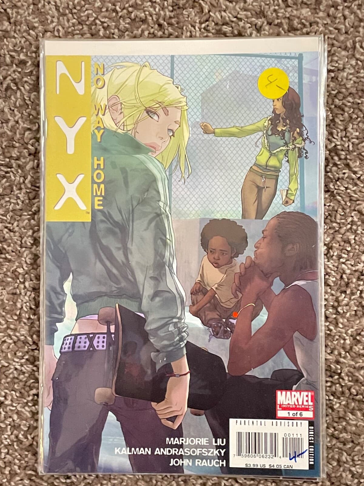 NYX No Way Home #1, 2, 3, 4, 6, 7 (2008 Marvel) Lot of 6 - Thumbnail 2