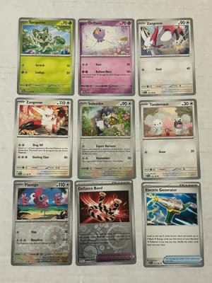 Pokemon Sprigatito Drifloon Zangoose Indeedee Flamigo Tandemaus Defiance Band - Image 1