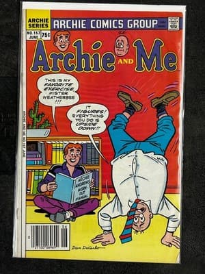 Archie and Me Archie Comics Lot 5 Comics 129 135 150 151 157 Dan DeCarlo Set - Thumbnail 6