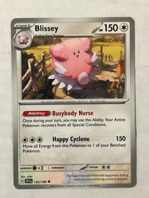 Pokemon TCG Lot 9 Cards Scatterbug Sprigatito Drifloon Riolu Muk Blissey 2023 - Thumbnail 10