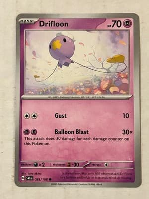Pokemon TCG SV1 Lot 9 Cards Scatterbug Sprigatito Crocalor Cetitan Drifloon - Thumbnail 6