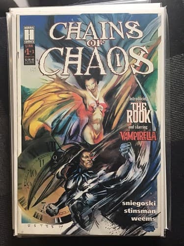 Chains of Chaos #1, 2, 3 (1997 Harris) Vampirella and Rook Team Up, Set of 3 - Thumbnail 2