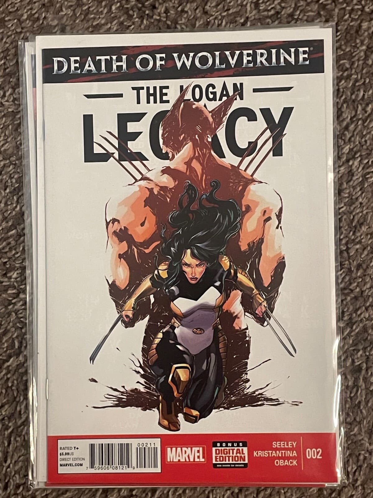 Death of Wolverine The Logan Legacy #1 - 4 (2014 Marvel) Lot of 4 - Thumbnail 3