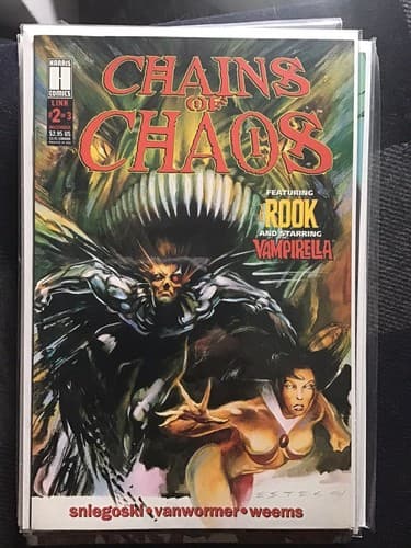 Chains of Chaos #1, 2, 3 (1997 Harris) Vampirella and Rook Team Up, Set of 3 - Thumbnail 3