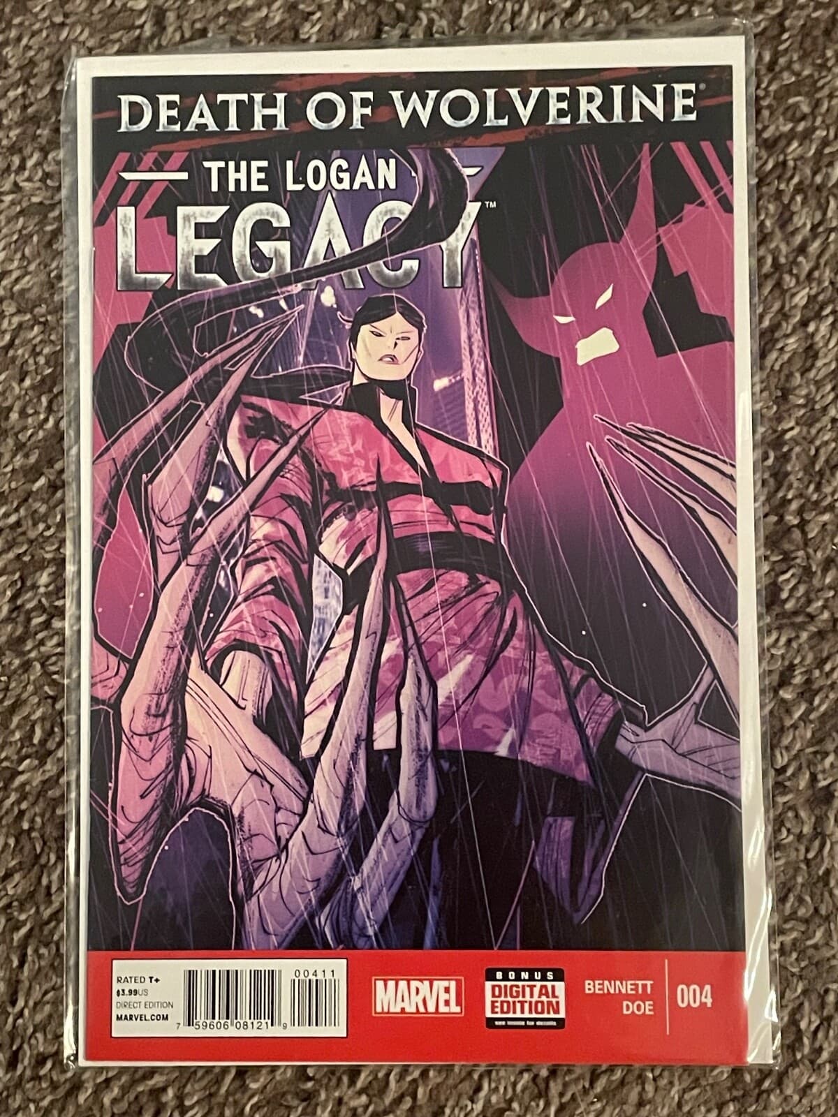 Death of Wolverine The Logan Legacy #1 - 4 (2014 Marvel) Lot of 4 - Thumbnail 5