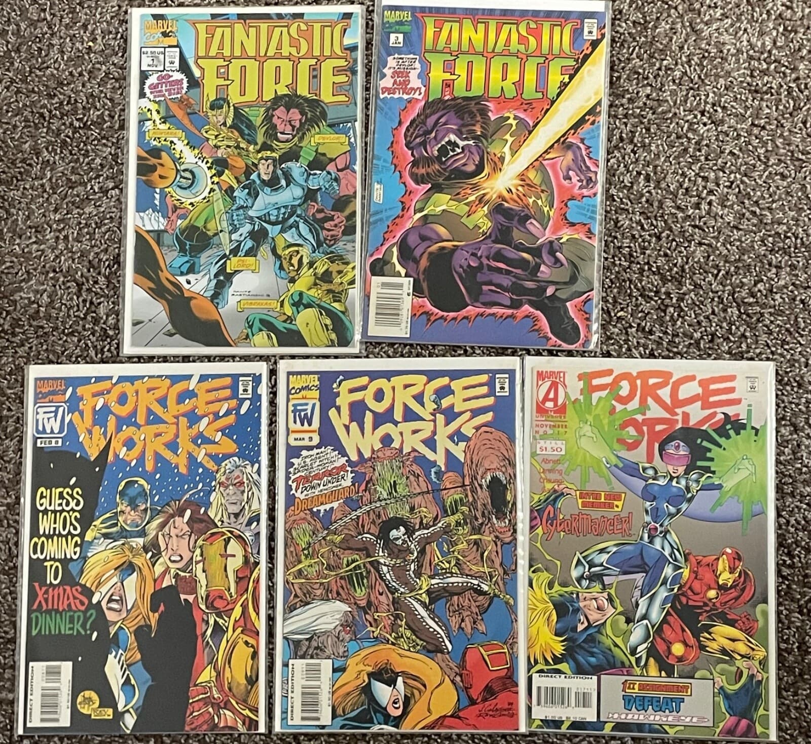 Fantastic Force 1st Series #1 - 18 (1992 Marvel) - Image 1