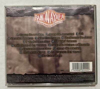 Casas de Madera by RamÃ³n Ayala (1988 Sony Music) Mexican Region 15 Songs CD - Thumbnail 2