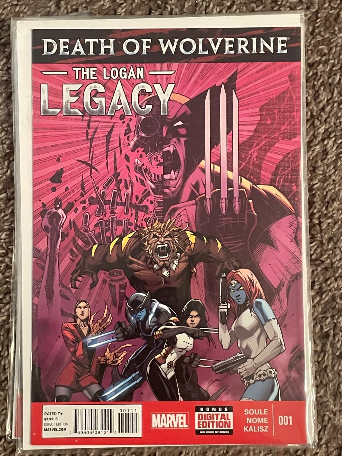 Death of Wolverine The Logan Legacy #1 - 4 (2014 Marvel) Lot of 4 - Thumbnail 2