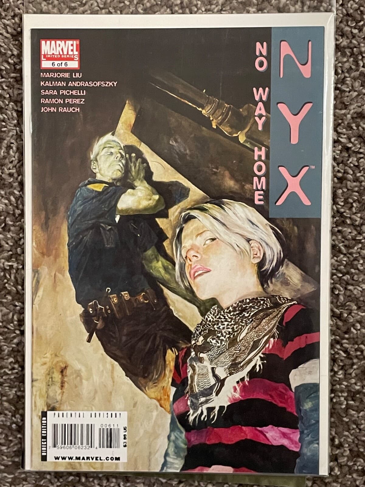 NYX No Way Home #1, 2, 3, 4, 6, 7 (2008 Marvel) Lot of 6 - Thumbnail 6