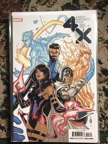 X-Men + Fantastic Four #1 - 4 (2020 Marvel) Complete Series Of 4 Terry Dodson - Thumbnail 4