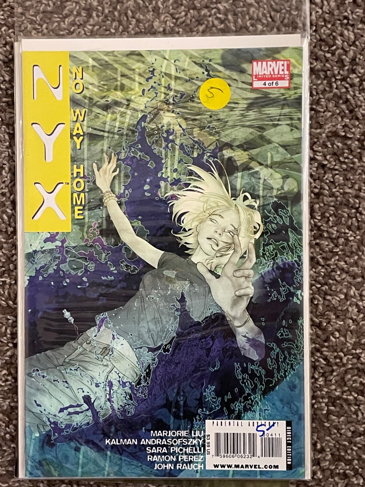 NYX No Way Home #1, 2, 3, 4, 6, 7 (2008 Marvel) Lot of 6 - Thumbnail 5