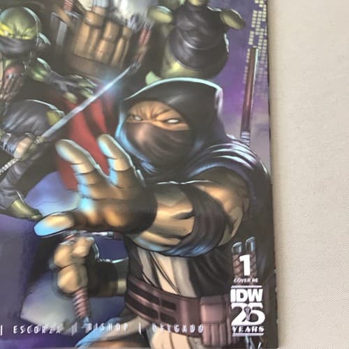 TMNT LAST RONIN II RE EVOLUTION #1 (2024 IDW) SAJAD SHAH EXCLUSIVE VARIANT - Thumbnail 8