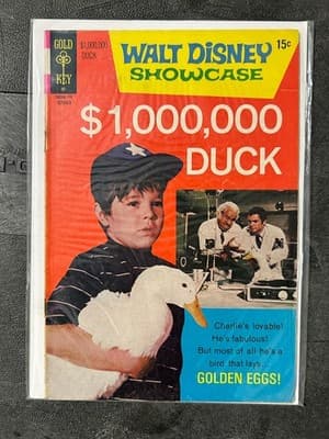 Walt Disney Gold Key Comic Lot 6 Vintage Mickey Moby Duck Pluto Uncle Scrooge - Thumbnail 6