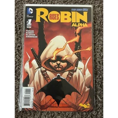 Robin #1 Alpha & #1 Omega (2014 DC) Lot of 2 - Thumbnail 3