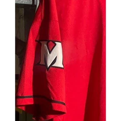 Vintage Megadeth Red XL Baseball Jersey (Giant) - Thumbnail 5