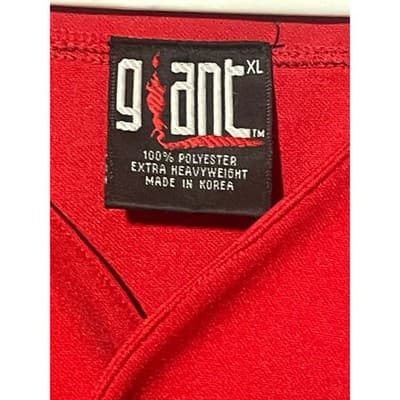 Vintage Megadeth Red XL Baseball Jersey (Giant) - Thumbnail 2