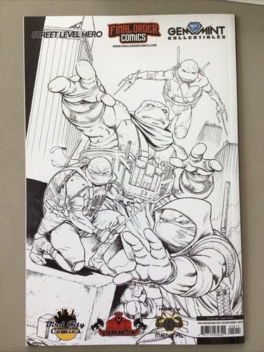 TMNT LAST RONIN II RE EVOLUTION #1 (2024 IDW) SAJAD SHAH EXCLUSIVE VARIANT - Thumbnail 10