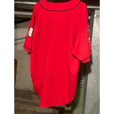 Vintage Megadeth Red XL Baseball Jersey (Giant) - Thumbnail 3