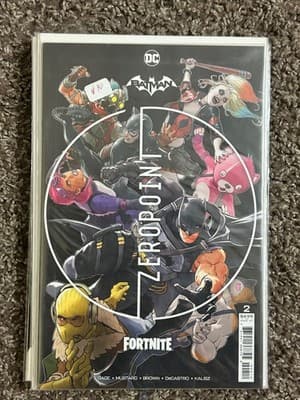 DC Batman Fortnite Zero Point Comics Lot 9 Mixed Issues Variant Covers - Thumbnail 5