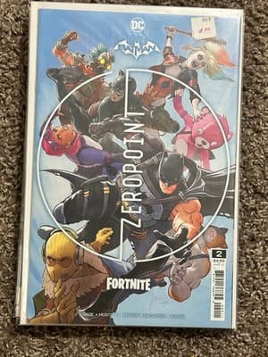 DC Batman Fortnite Zero Point Comics Lot 9 Mixed Issues Variant Covers - Thumbnail 4