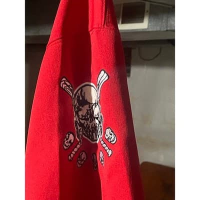 Vintage Megadeth Red XL Baseball Jersey (Giant) - Thumbnail 4