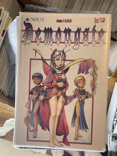 Lot of 3 Demongate #3, 4, 5 (1996 Sirius Comics) Bao Lin Hum & Colin Chan - Thumbnail 4