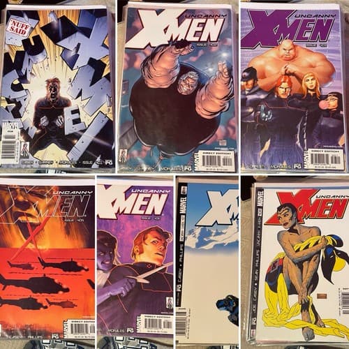 Lot Of 7 Uncanny X-Men #401 - 403, 405 - 408 (2002 Marvel) 1 KEY - Image 1