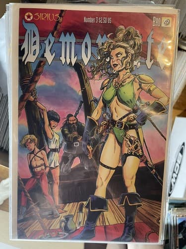 Lot of 3 Demongate #3, 4, 5 (1996 Sirius Comics) Bao Lin Hum & Colin Chan - Thumbnail 2