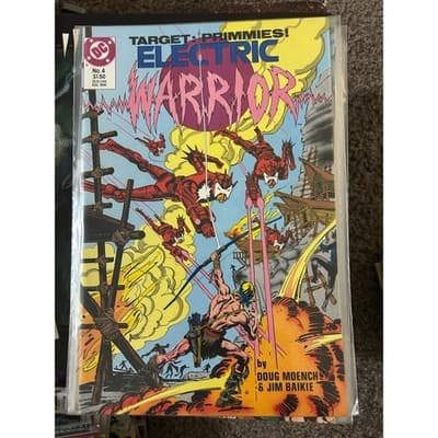 Electric Warrior #1 - 18 (1986 DC) Complete Series of 18 Issues - Thumbnail 4