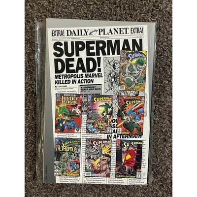 Lot of 4 DC Comics TPB Batman, Death of Superman, Green Arrow & Black Canary - Thumbnail 5