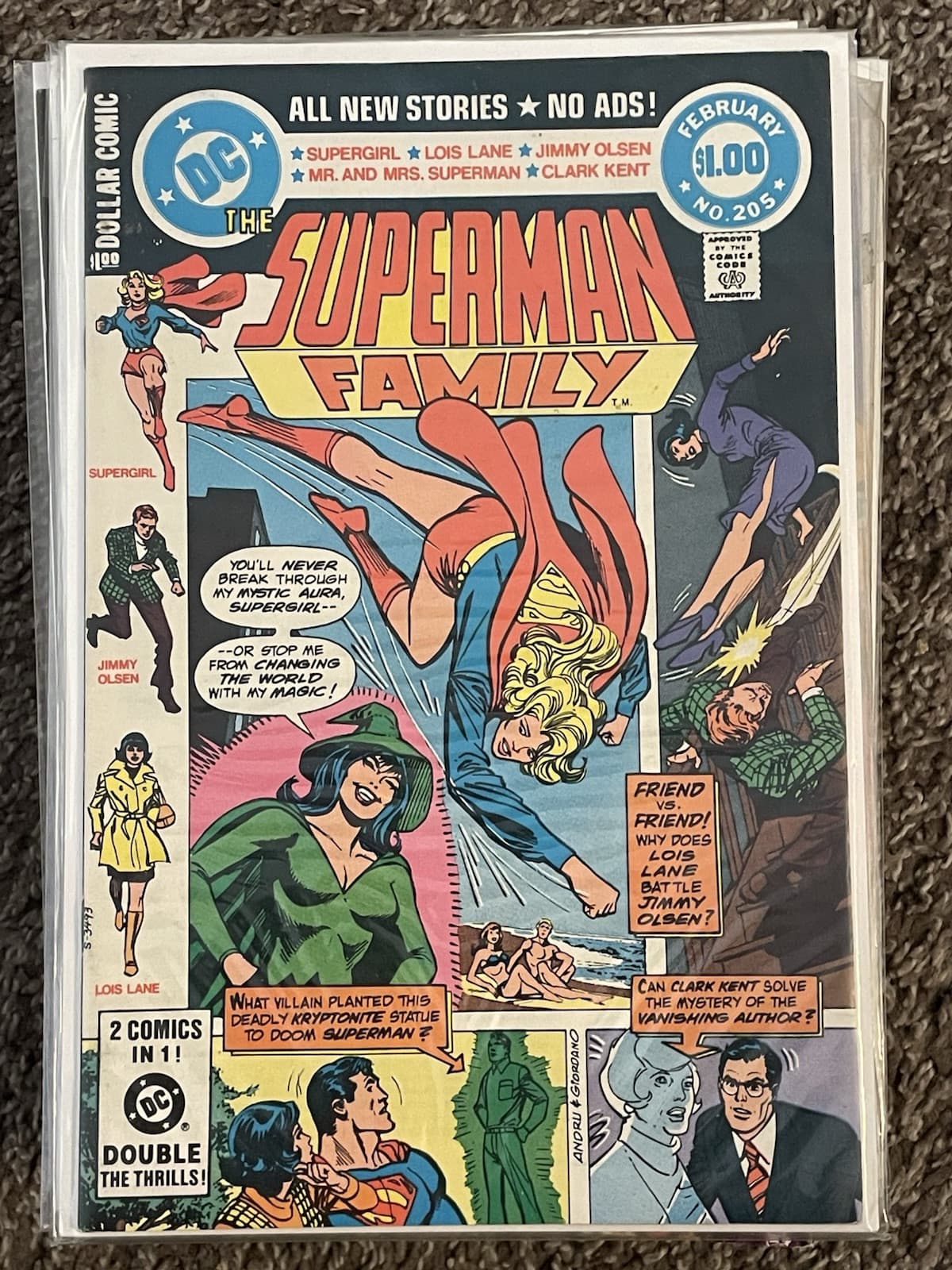 Superman Family #165, 179, 182, 193, 195, 205, 208 (1978 DC) Lot Of 7 - Thumbnail 8