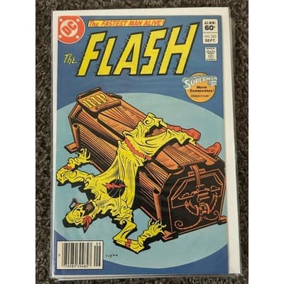 FLASH #316, 321, 322, 325 (1982 DC) Lot of 4 - Carmine Infantino Covers - Thumbnail 3